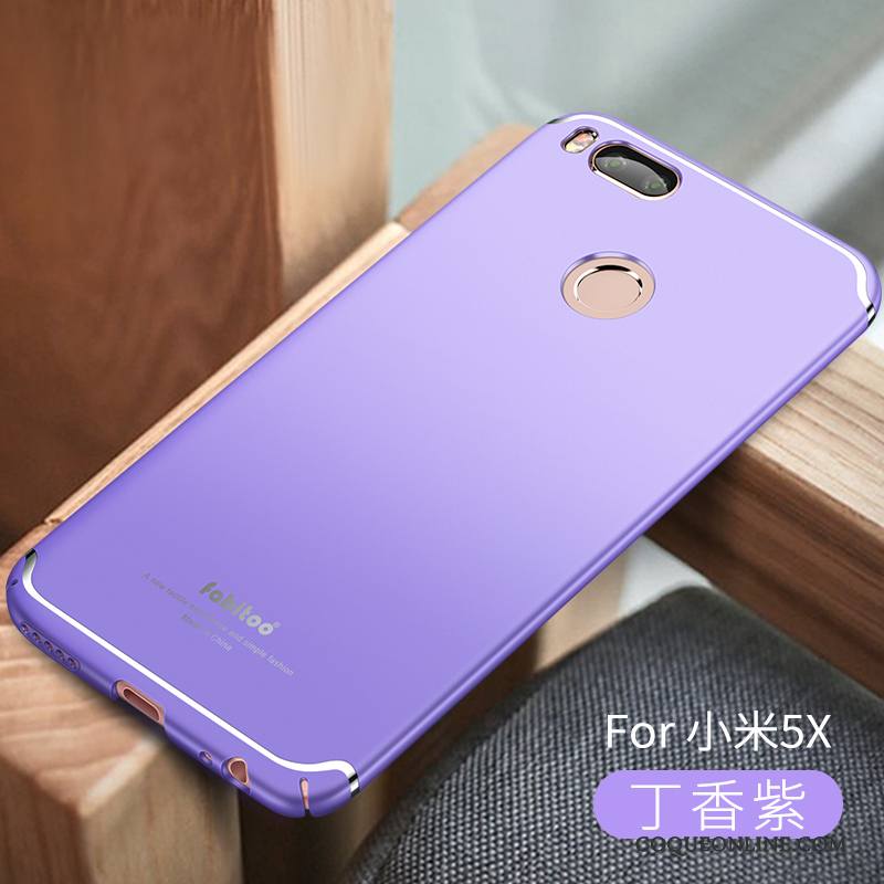 Mi 5x Étui Tendance Très Mince Coque De Téléphone Tout Compris Violet Petit