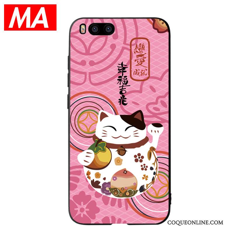 Mi 6 Petit Mode Chat Nouveau Personnalité Coque De Téléphone Richesse