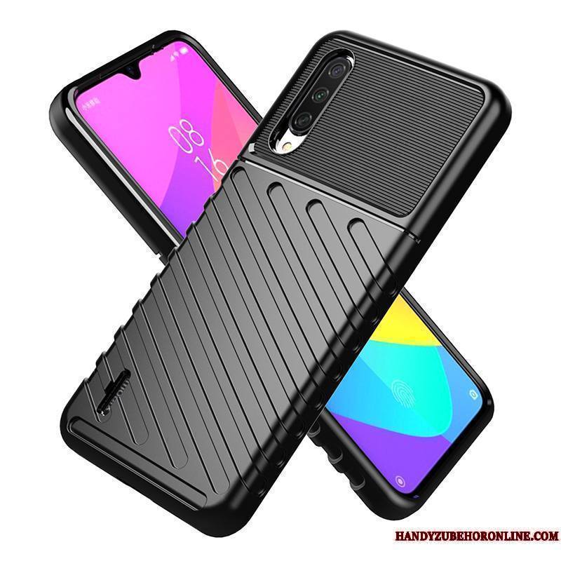 Mi 9 Lite Coque Trois Défenses Protection Petit Membrane Étui Tout Compris Silicone