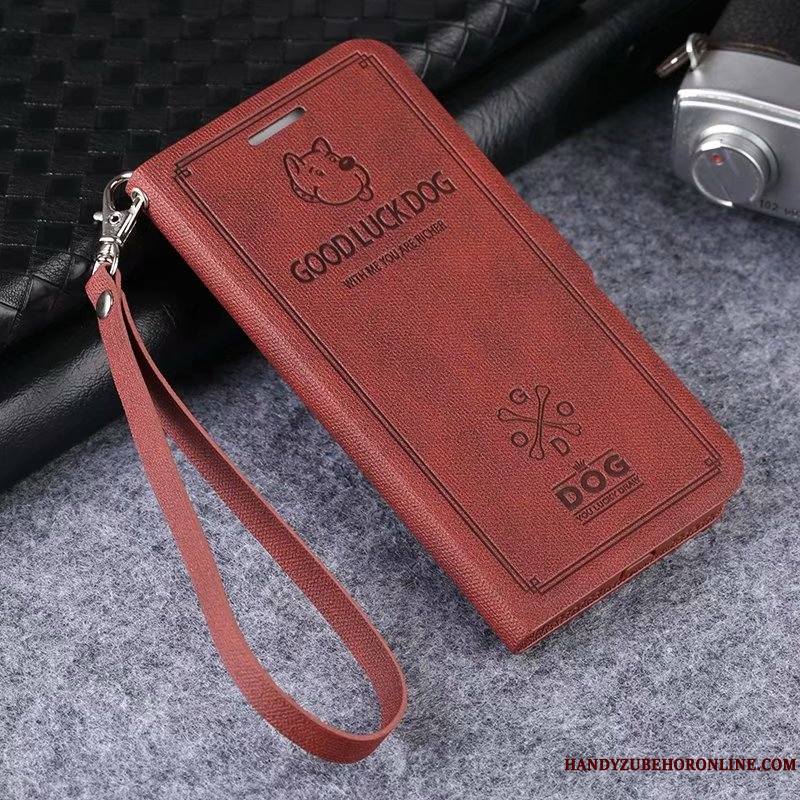 Mi 9 Se Coque Incassable Chat Fluide Doux Étui En Cuir Charmant Protection Business