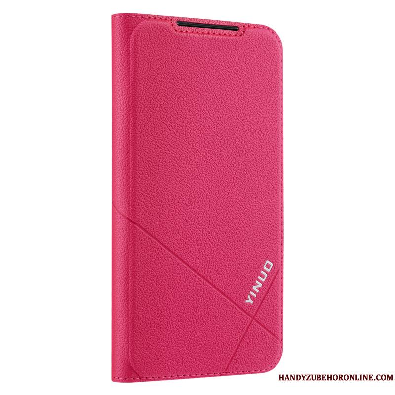 Mi 9 Se Étui Rouge Protection Fluide Doux Étui En Cuir Silicone Coque