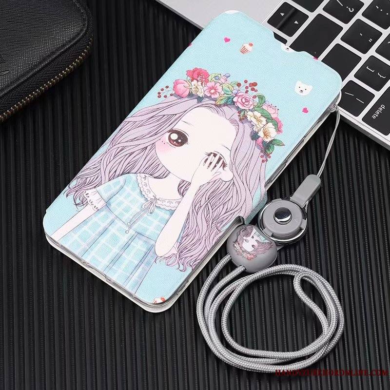 Mi 9t Coque Dessin Animé Tout Compris Housse Carte Charmant Net Rouge Support