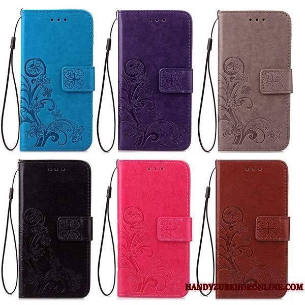 Mi A3 Coque Fluide Doux Simple Protection Violet Petit Étui Incassable