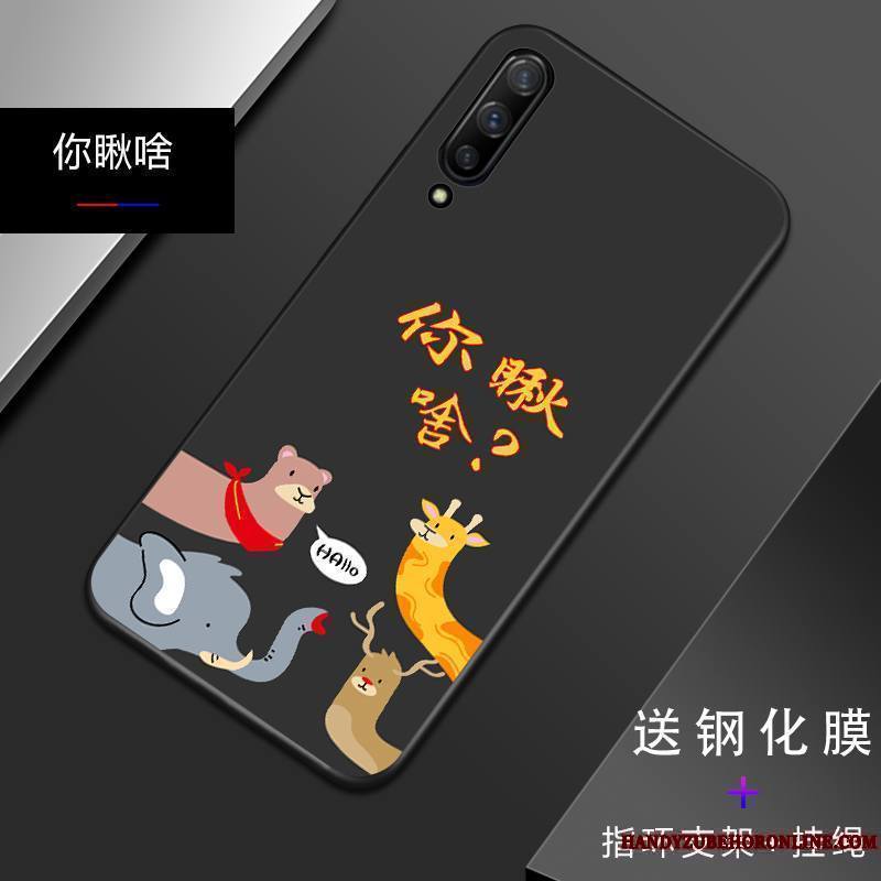 Mi A3 Incassable Tout Compris Dessin Animé Personnalité Simple Coque De Téléphone Protection