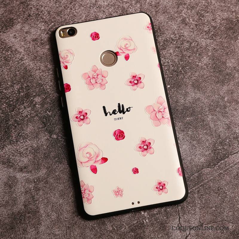 Mi Max 2 Tout Compris Dessin Animé Étui Personnalité Coque Rose Créatif