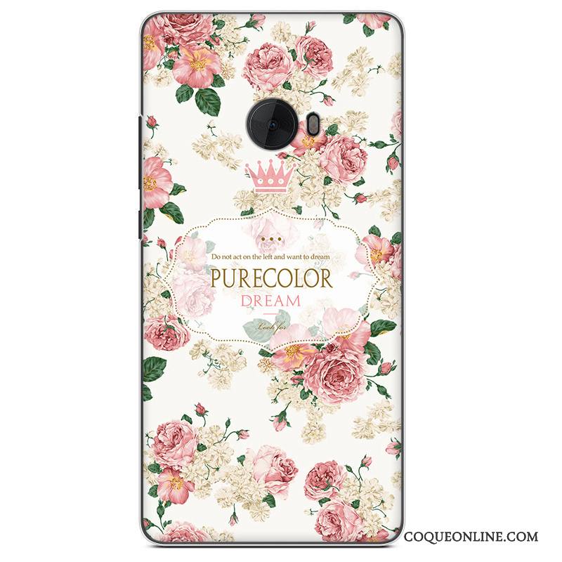 Mi Note 2 Dessin Animé Rose Protection Incassable Coque De Téléphone Difficile