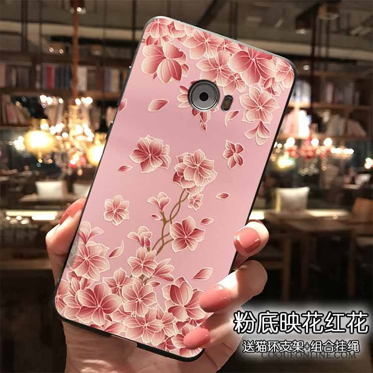 Mi Note 2 Dessin Animé Rose Tout Compris Silicone Étui Coque De Téléphone Charmant