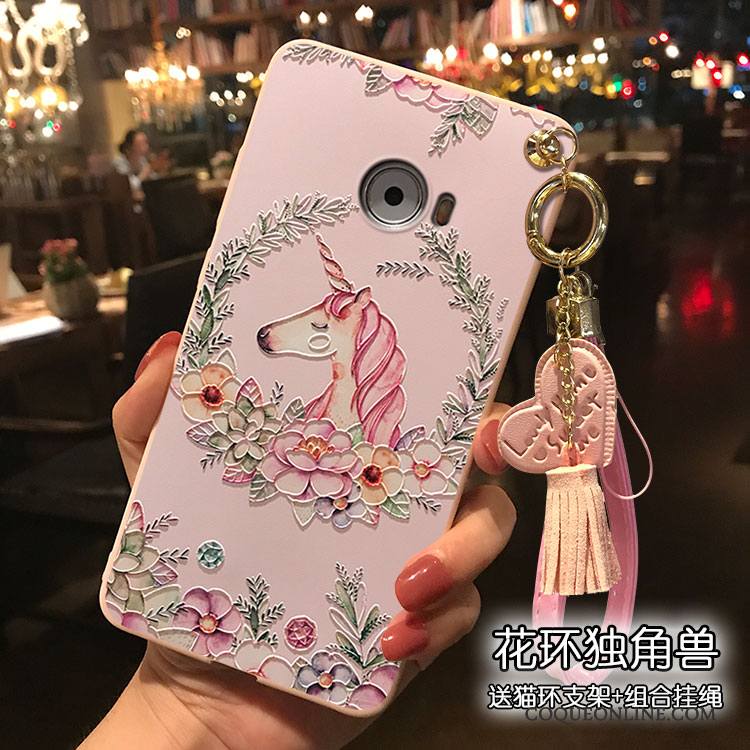 Mi Note 2 Étui Petit Coque De Téléphone Ornements Suspendus Rose Personnalité Charmant