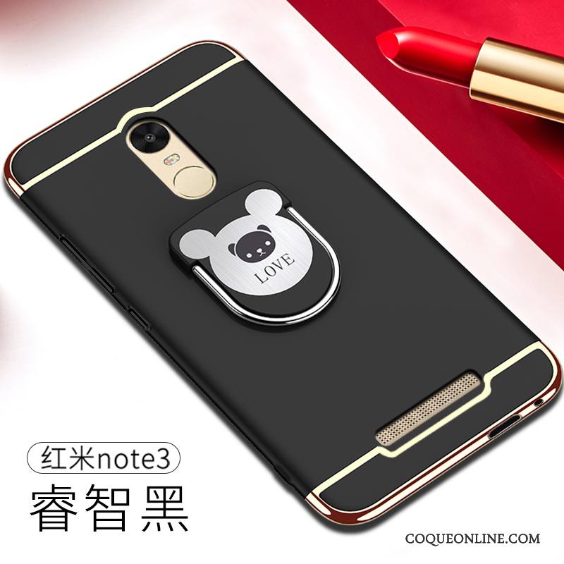 Mi Note 3 Créatif Coque De Téléphone Très Mince Petit Tout Compris Noir Protection