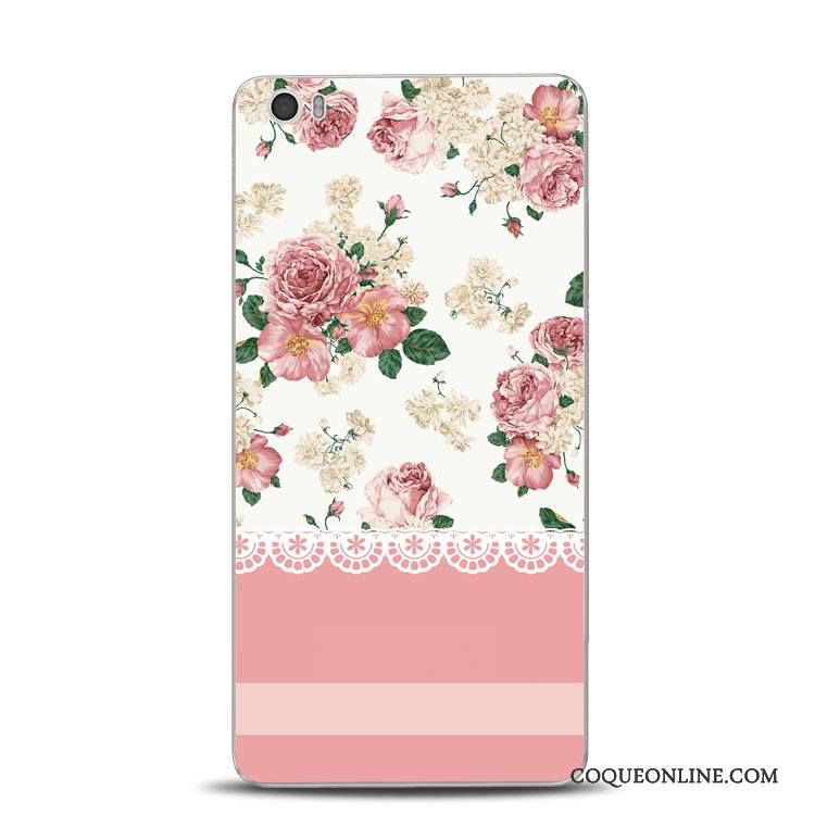 Mi Note Dentelle Gaufrage Petit Vert Rose Fluide Doux Coque