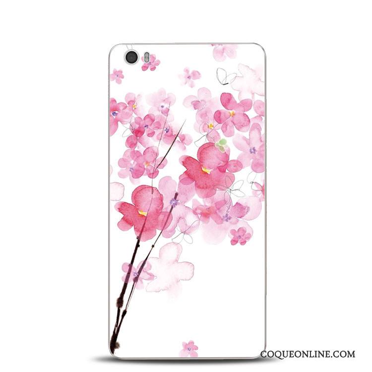 Mi Note Gaufrage Tout Compris Rose Petit Coque Support De Téléphone