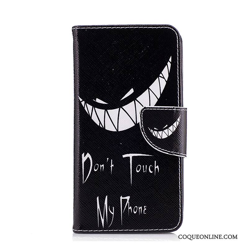 Moto G5 Plus Protection Noir Étui Coque De Téléphone Étui En Cuir Housse Dessin Animé