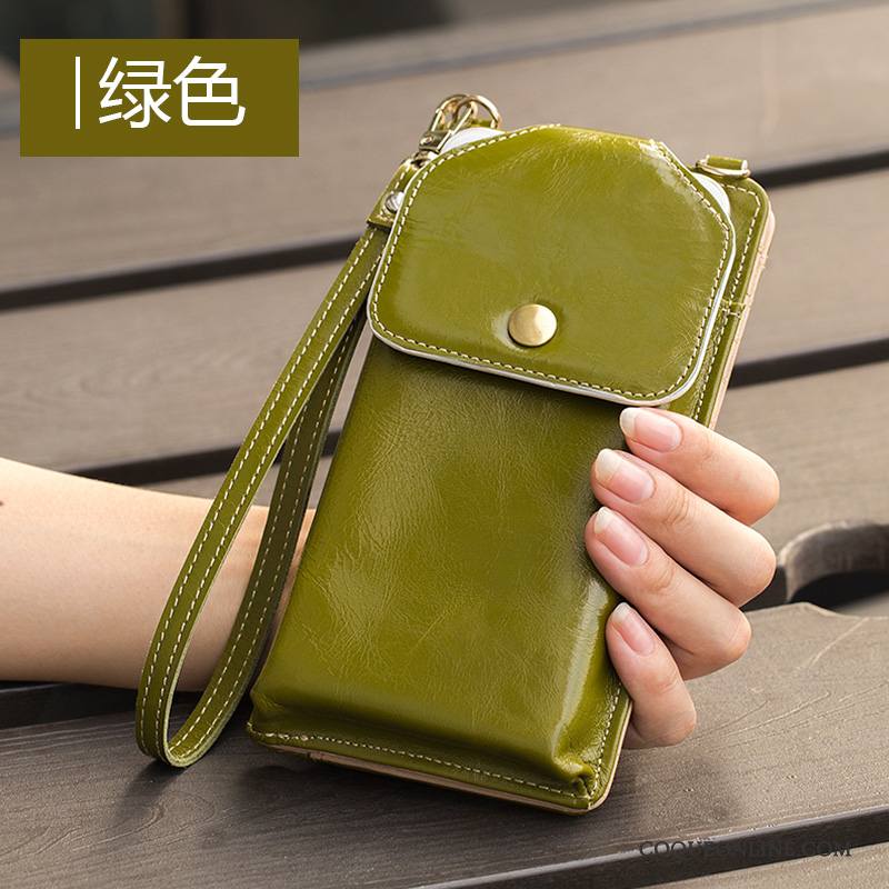 Moto G5 Pochette Sac Carte Coque De Téléphone Protection Incassable Étui Vert