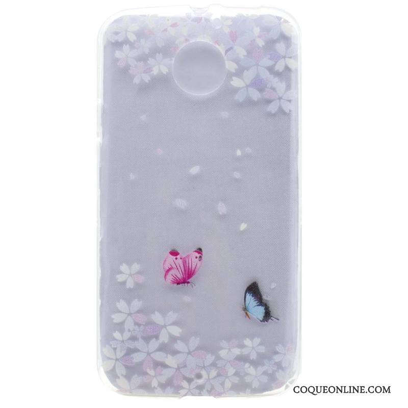 Moto X Silicone Rose Coque De Téléphone Étui Tout Compris Transparent Téléphone Portable