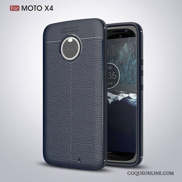 Moto X4 Tout Compris Créatif Simple Coque De Téléphone Étui Incassable Tendance
