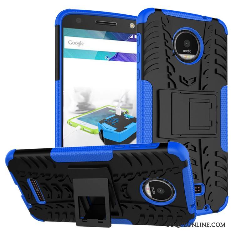 Moto Z Étui Téléphone Portable Coque De Téléphone Épaissir Bleu Protection