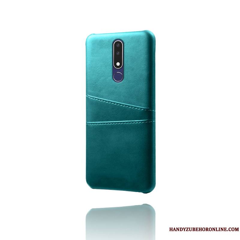 Nokia 3.1 Plus Carte Protection Étui Coque De Téléphone Vert