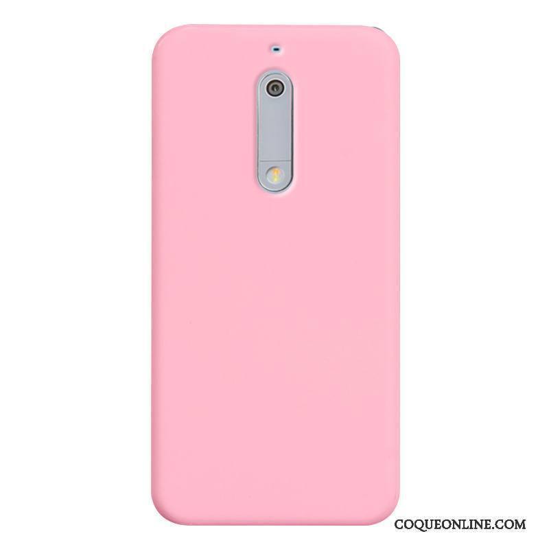 Nokia 5 Couleur Unie Coque Légère Business Protection De Téléphone Étui