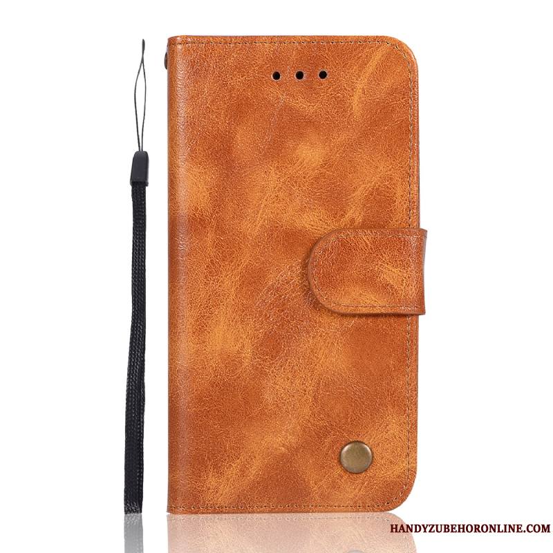 Nokia 6.1 Or Étui Housse Étui En Cuir Protection Coque De Téléphone