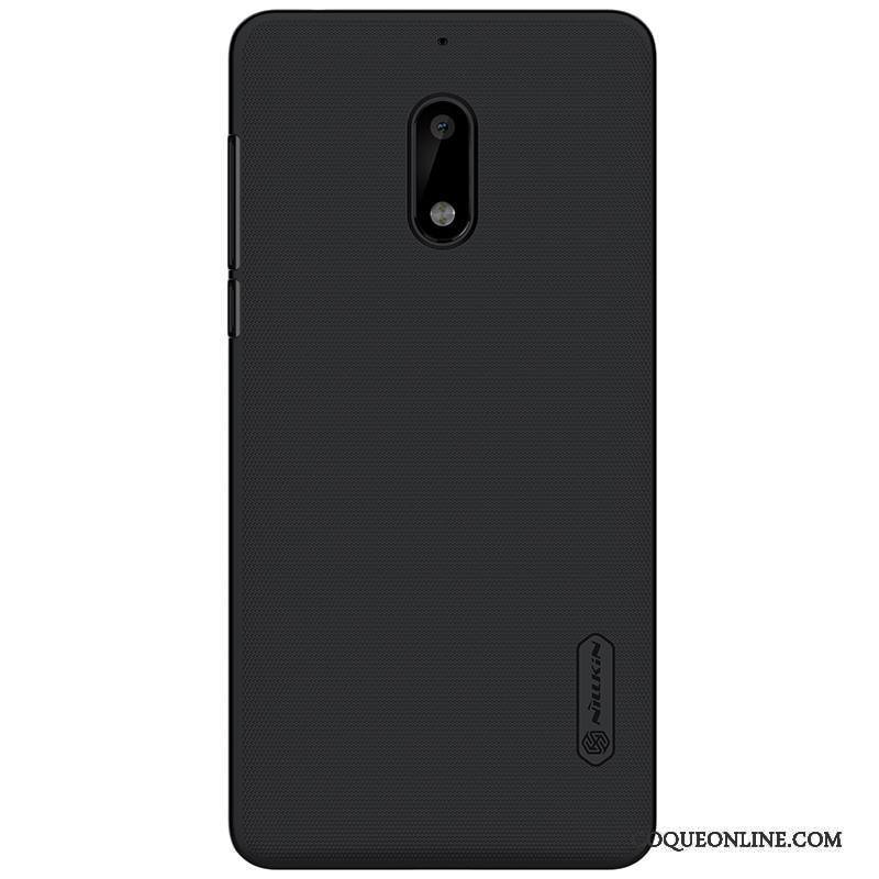 Nokia 6 Téléphone Portable Protection Noir Difficile Étui Coque De Téléphone