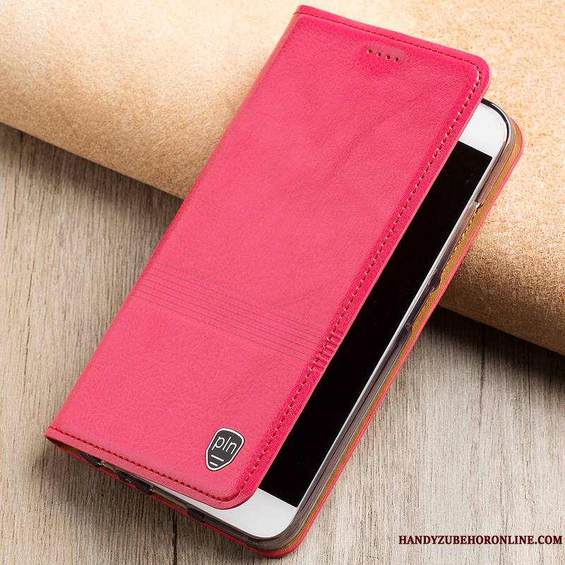 Nokia 7.1 Coque De Téléphone Téléphone Portable Étui Tout Compris Rouge Protection Étui En Cuir