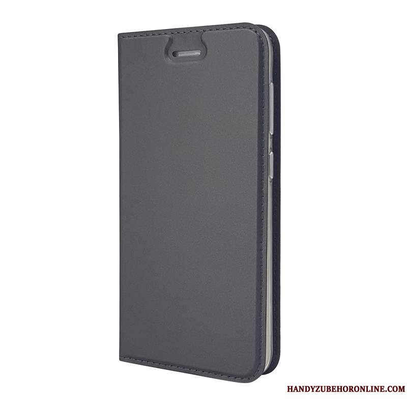 Nokia 7 Plus Clamshell Étui Coque De Téléphone Protection Noir Étui En Cuir