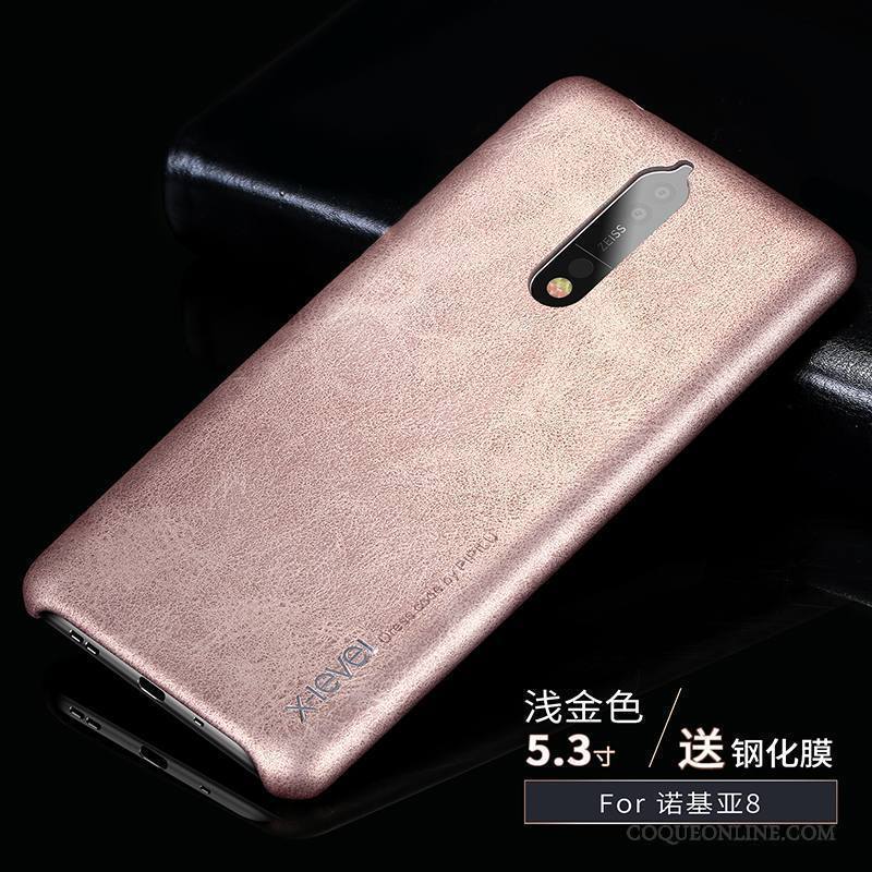 Nokia 8 Coque De Téléphone Incassable Fluide Doux Clair Protection Étui Très Mince