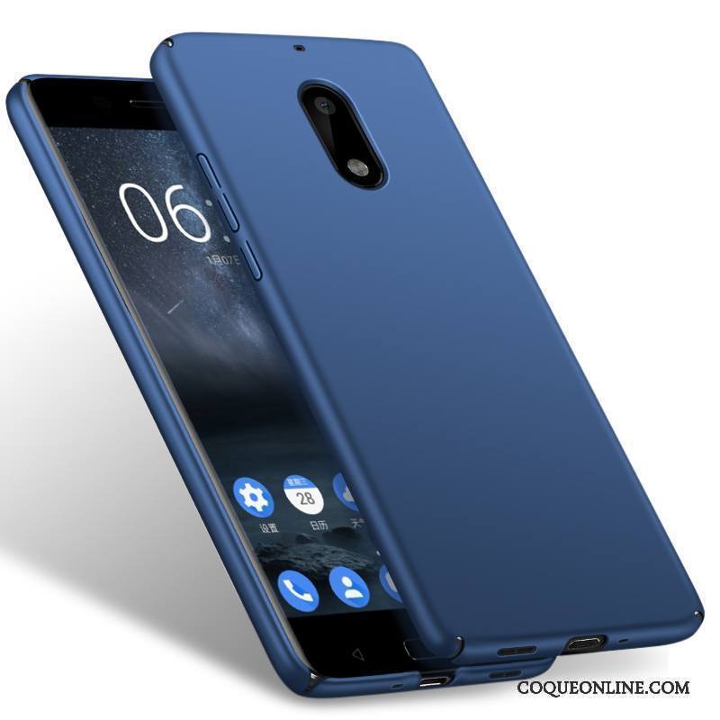 Nokia 8 Difficile Protection Incassable Coque Bleu Étui Délavé En Daim