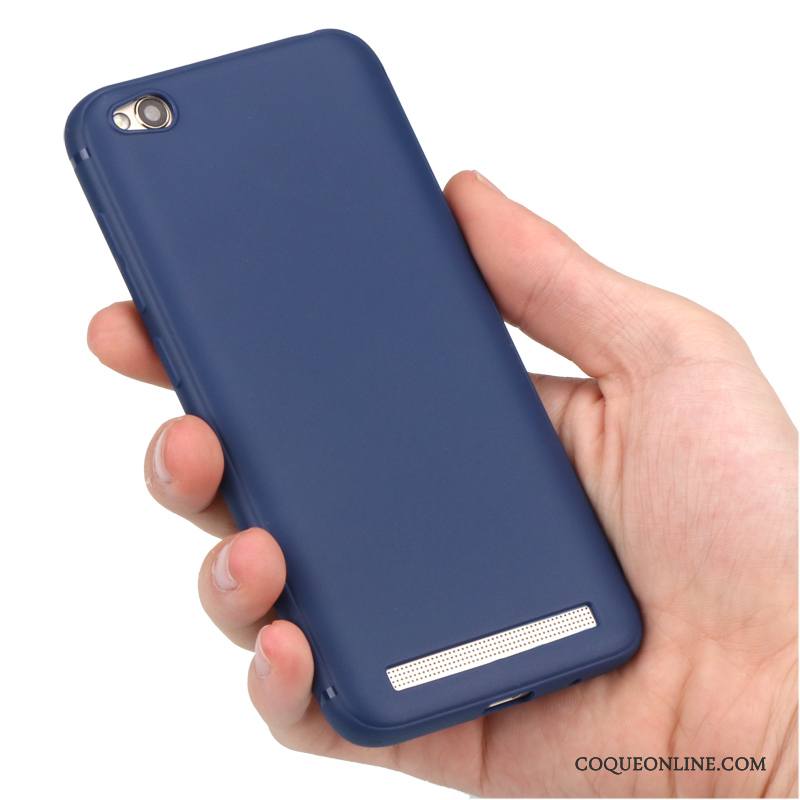 Redmi 5a Légère Coque De Téléphone Fluide Doux Bleu Tout Compris Étui Incassable