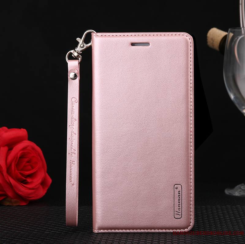 Redmi 7 Clamshell Rose Petit Tout Compris Simple Ornements Suspendus Coque