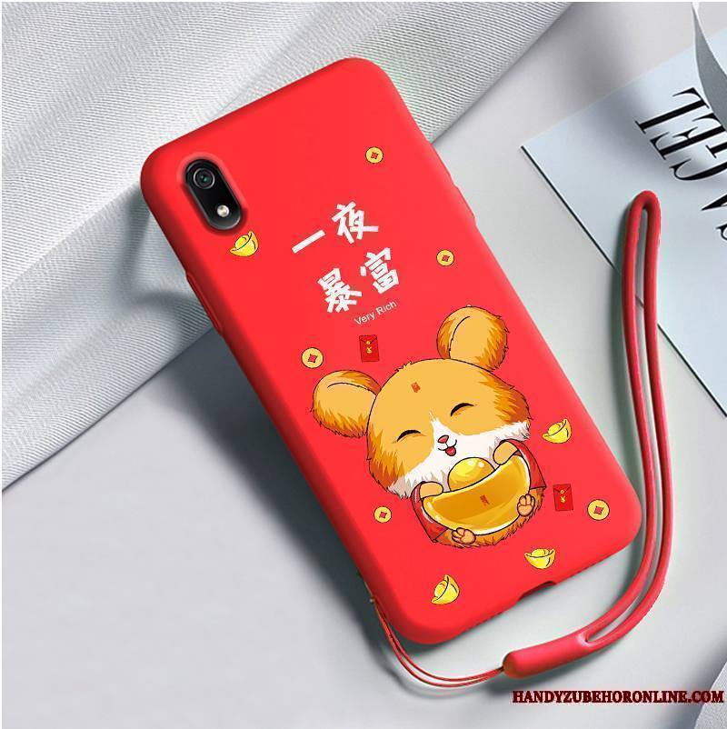 Redmi 7a Dessin Animé Petit Coque De Téléphone Étui Fluide Doux Nouveau Charmant