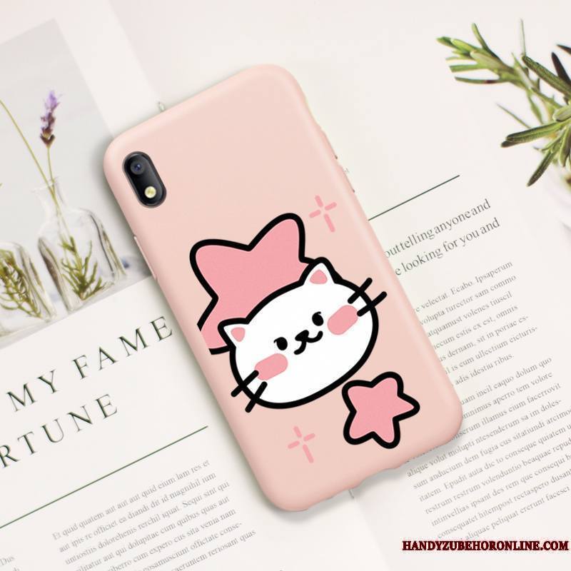 Redmi 7a Grand Étui Protection Rose Coque De Téléphone Étoile Tout Compris