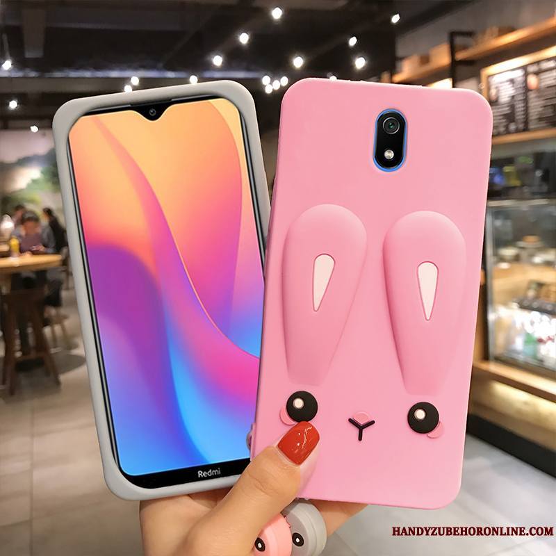 Redmi 8a Coque Créatif Rose Personnalité Nouveau Tout Compris Dessin Animé Charmant