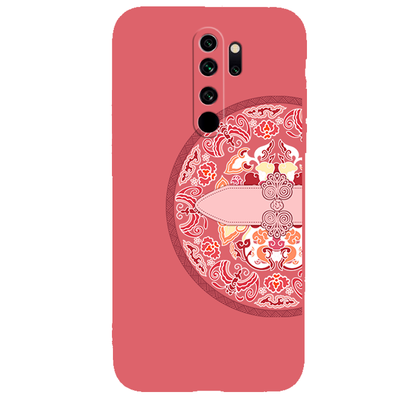 Redmi 9 Créatif Incassable Coque De Téléphone Protection Vintage Style Chinois Personnalité