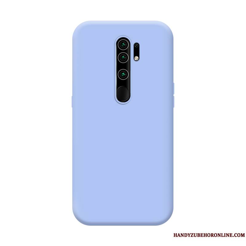 Redmi 9 Protection Tout Compris Fluide Doux Téléphone Portable Silicone Tempérer Coque