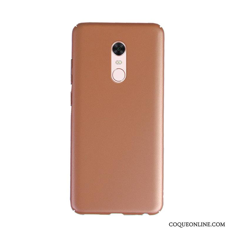 Redmi Note 5 Couleur Délavé En Daim Or Incassable Coque De Téléphone Protection Étui