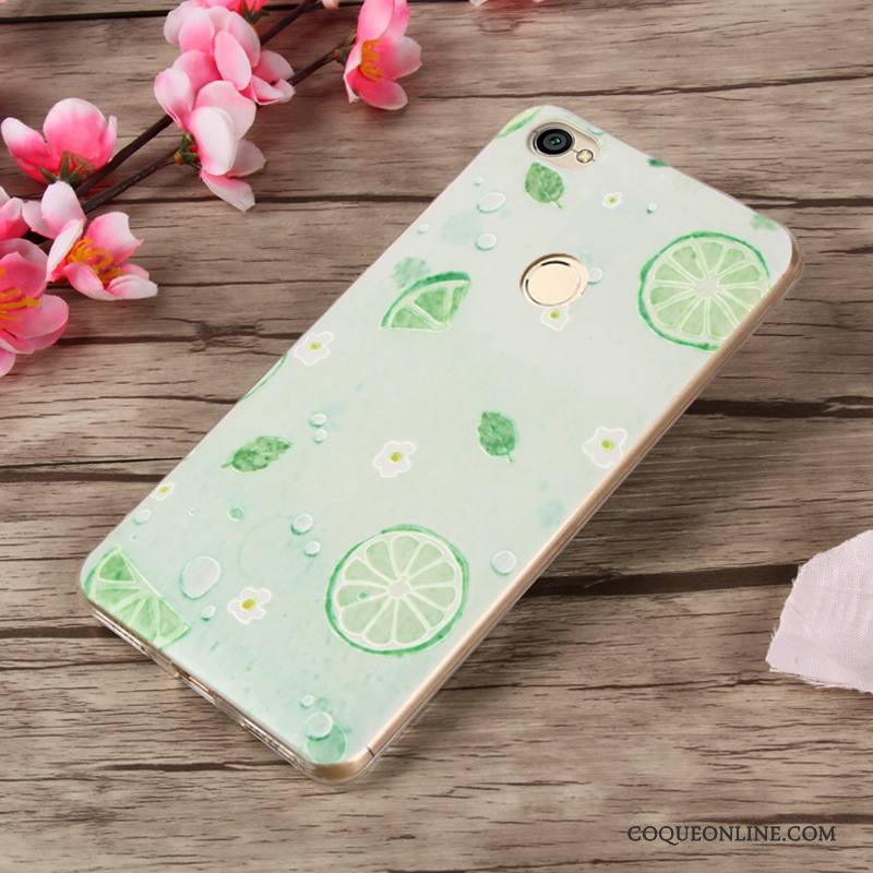 Redmi Note 5a Coque Silicone Étui Incassable Téléphone Portable Rouge Haute Vert