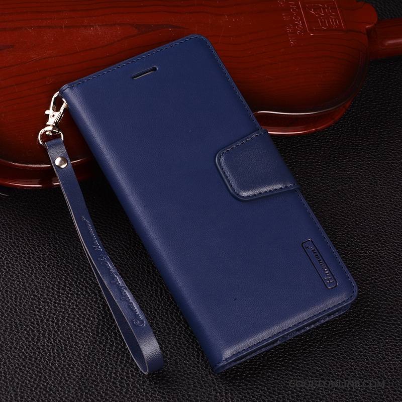 Redmi Note 5a Coque Tout Compris Clamshell Protection Incassable Étui Cuir Véritable Fluide Doux