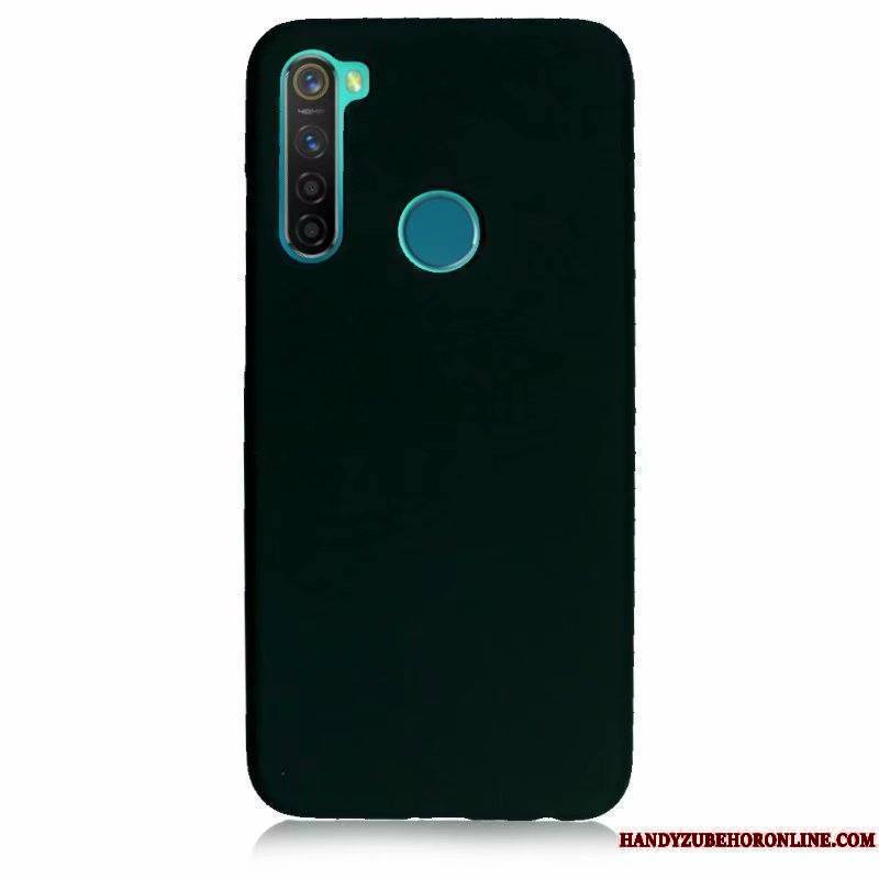 Redmi Note 8t Coque Noir Étui Délavé En Daim Difficile De Téléphone Petit