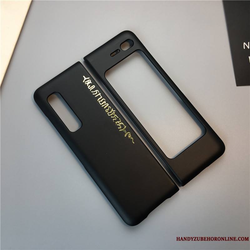 Samsung Fold Protection Étoile Plier Dessin Animé Coque De Téléphone Noir