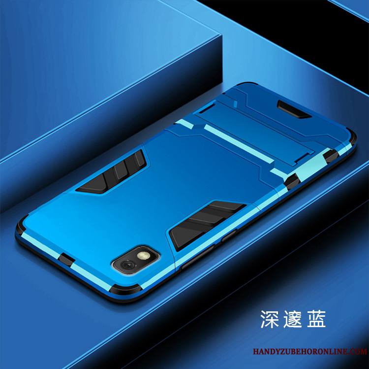 Samsung Galaxy A10 Téléphone Portable Étui Coque Bleu Étoile Incassable Tout Compris