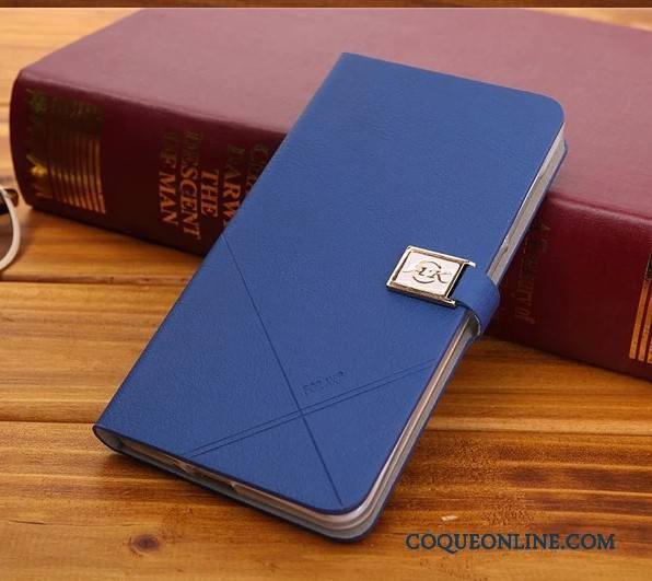 Samsung Galaxy A3 2015 Coque Protection Étoile Bleu Légère Étui En Cuir De Téléphone