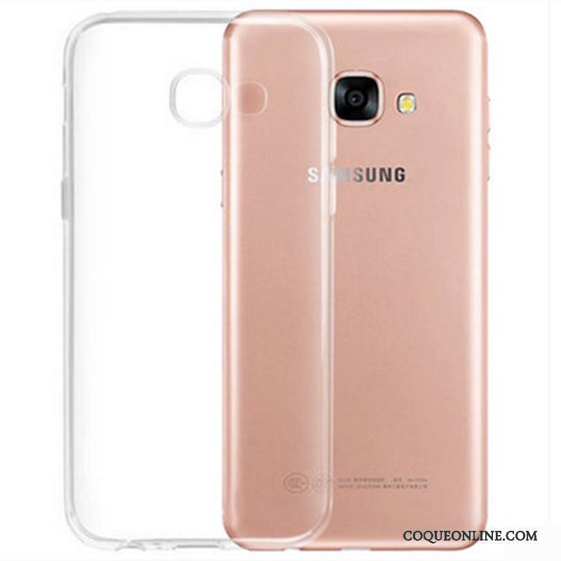 Samsung Galaxy A3 2017 Transparent Étoile Silicone Étui Coque De Téléphone Téléphone Portable Protection