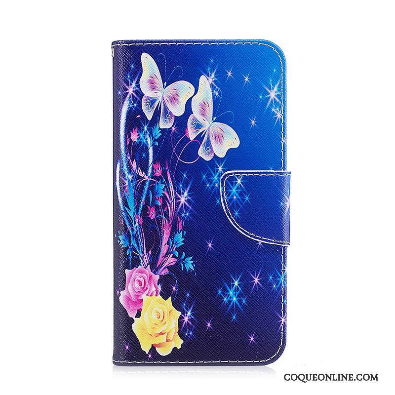 Samsung Galaxy A3 2017 Étoile Peinture Coque De Téléphone Protection Housse Bleu Étui