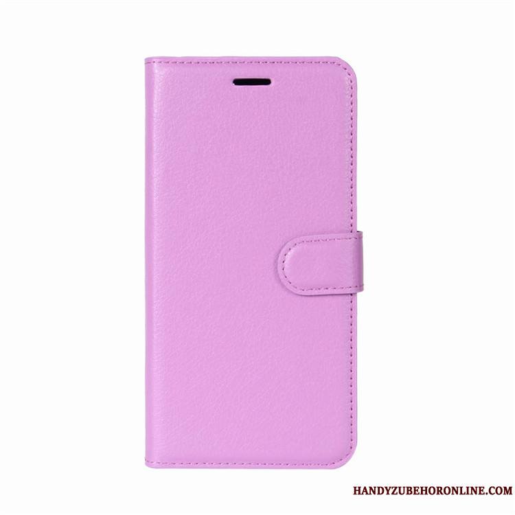 Samsung Galaxy A40 Coque Business Étoile Protection Contre Les Explosions Violet Étui En Cuir Téléphone Portable Tout Compris