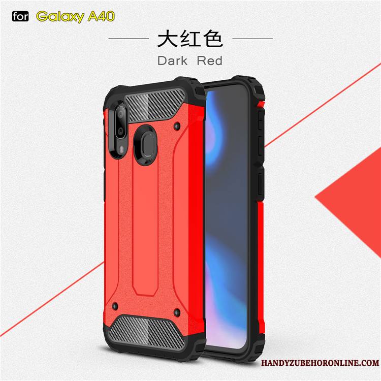 Samsung Galaxy A40 Tendance Étoile Coque De Téléphone Silicone Difficile Incassable Protection