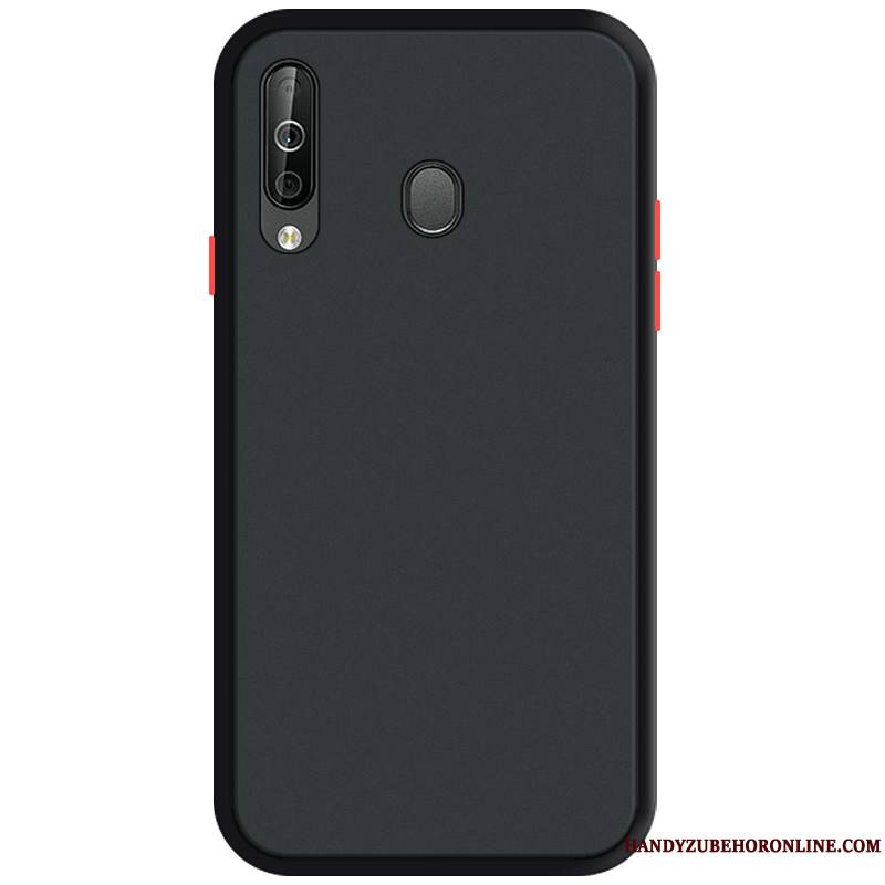 Samsung Galaxy A40s Fluide Doux Incassable Délavé En Daim Coque De Téléphone Étoile Tendance Difficile