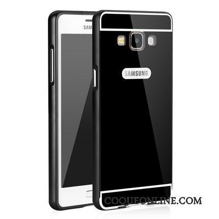 Samsung Galaxy A5 2015 Étoile Coque Incassable Couvercle Arrière Border Protection Métal