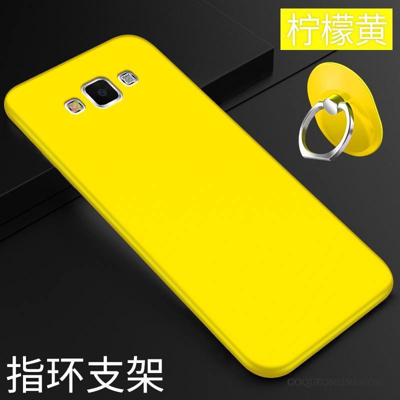 Samsung Galaxy A5 2015 Étoile Simple Coque De Téléphone Tendance Jaune Personnalité Tout Compris