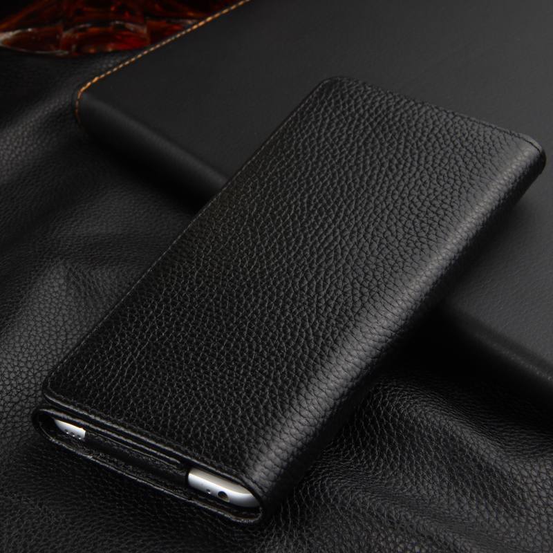 Samsung Galaxy A5 2016 Coque Étoile Sac Protection Noir Étui En Cuir Téléphone Portable Cuir Véritable